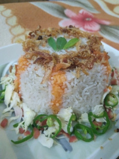 A picture of Simple white Rice.