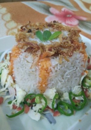A picture of Simple white Rice.