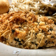 A picture of Ritz Cracker Chicken.