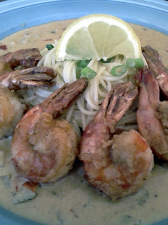 A picture of Creamy Shrimp Scampi.