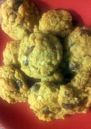 A picture of Emma's Awesome Anzac Biscuits.