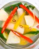 Daikon Radish and Cucumber Mul (Water) Kimchi