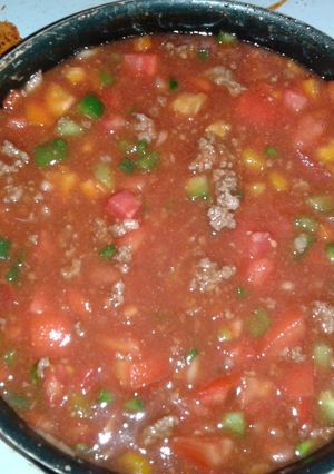 A picture of chili.