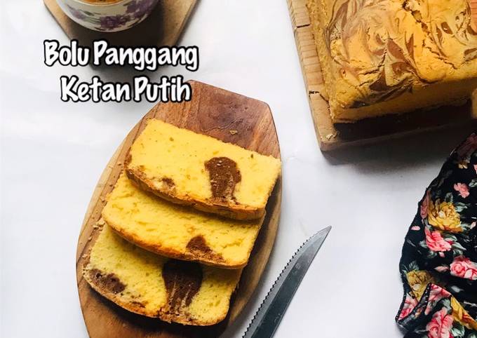 Resep Bolu Panggang Ketan Putih, Lezat