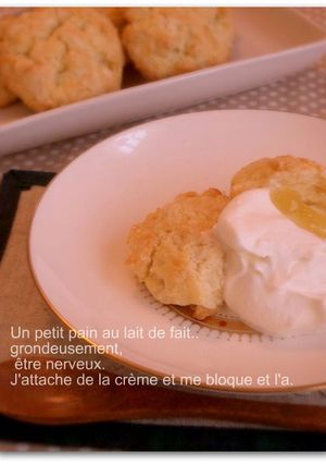 A picture of Crispy Scones without Baking Powder.