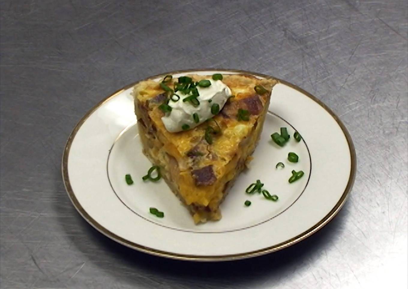Quiche (Bacon, Egg, and Cheese Pie)