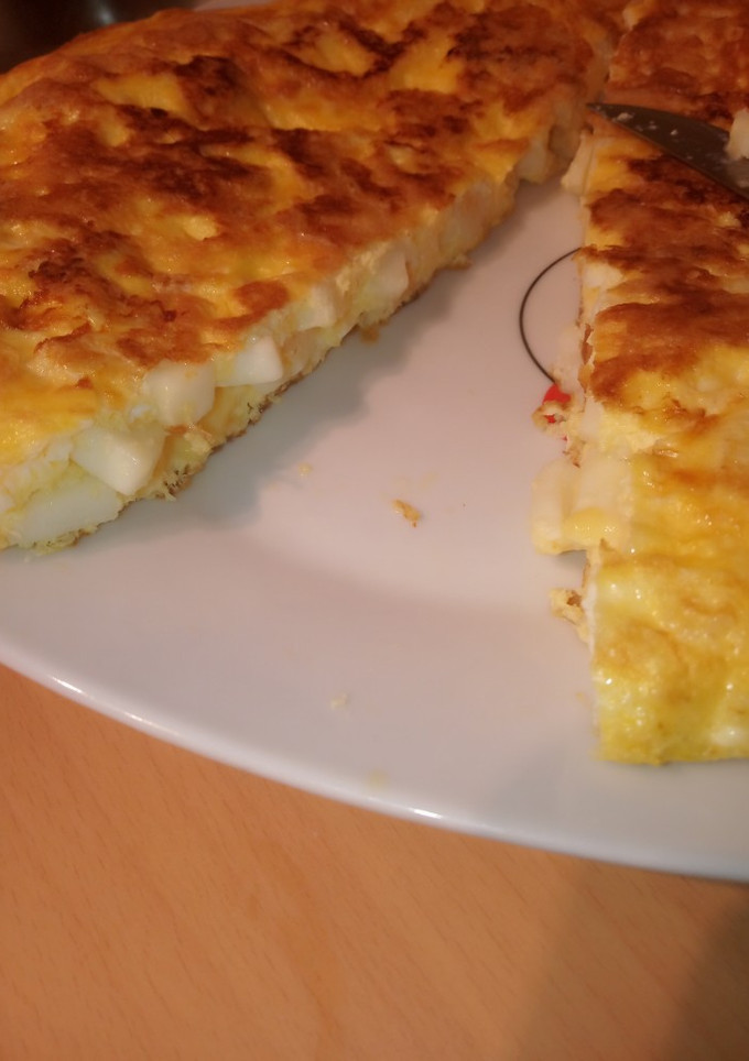 Una foto de Tortilla de calamares