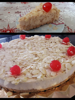 Una foto de Tarta mousse de turrón