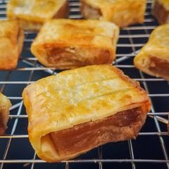 Pastry Wrapped Rice Cake A picture of Pastry Wrapped Rice Cake.