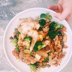 Cauliflower Fried Rice A picture of Cauliflower Fried Rice.
