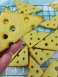 Galletas de queso crema sin huevo