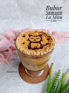 Foto resep Bubur Sumsum La Misu Cake (Labu Kuning Tiramisu)