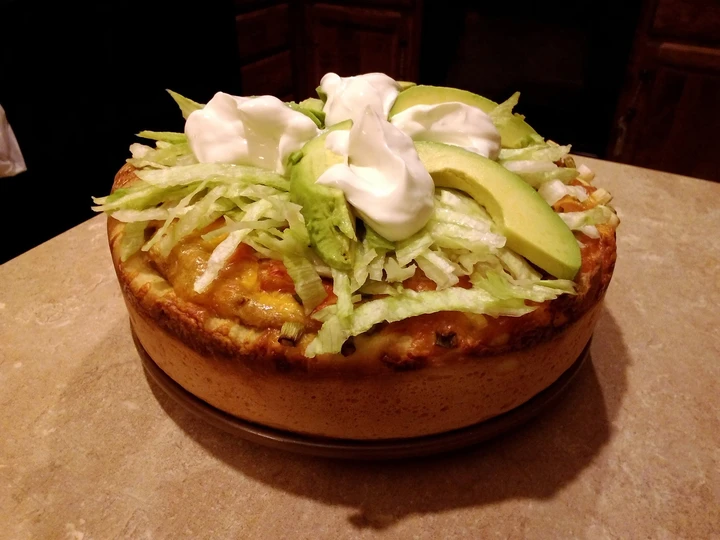 Easy Way Prepare Recipe Deep dish taco pizza that is Delicious, Appealing}