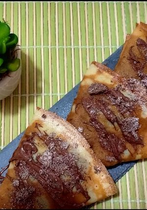 A picture of Chocolate Crêpes.