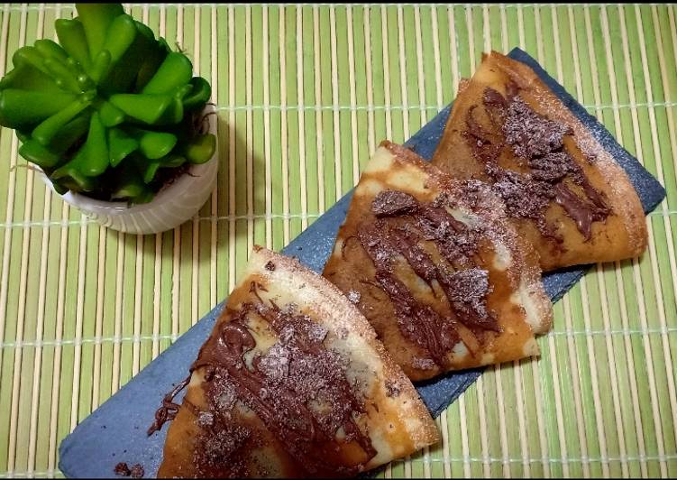 La Délicieuse Recette du Crêpes au chocolat