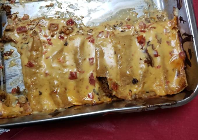 Simple Way to Prepare Super Quick Homemade Queso Enchiladas