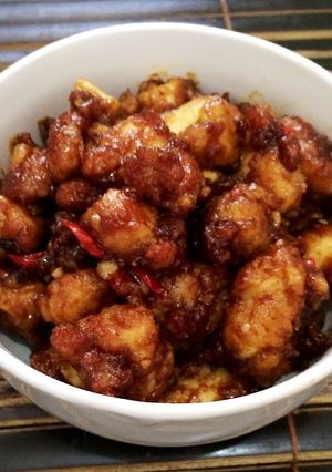 Foto resep Ayam Tepung Roti Bersaus