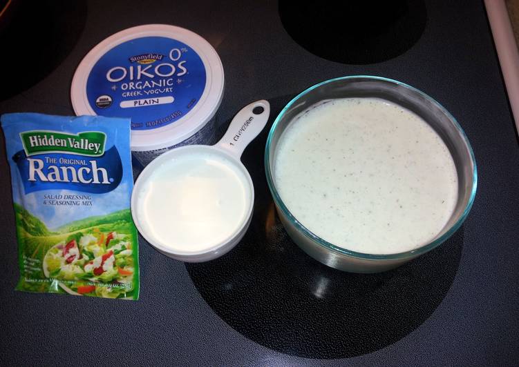 Homemade Ranch w/Greek Yogurt