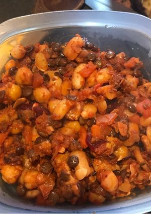 Una foto de Frijoles al estilo oeste