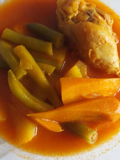 عکسی از دستور چلو خورشت لوبیا سبز(راگو)