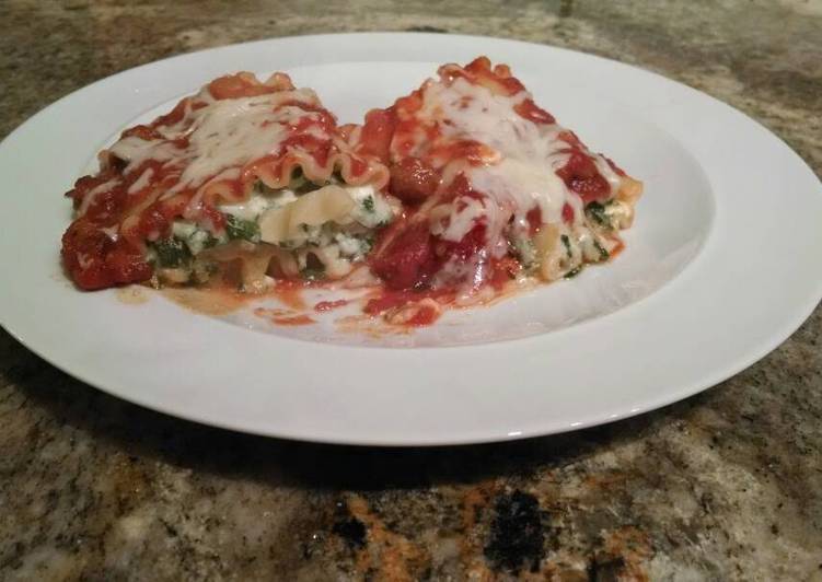 Steps to Make Ultimate Skinny Lasagna Rolls