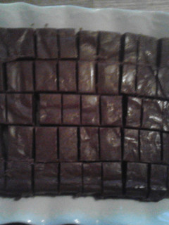 A picture of Chocolate & Peanut Butter Fudge.