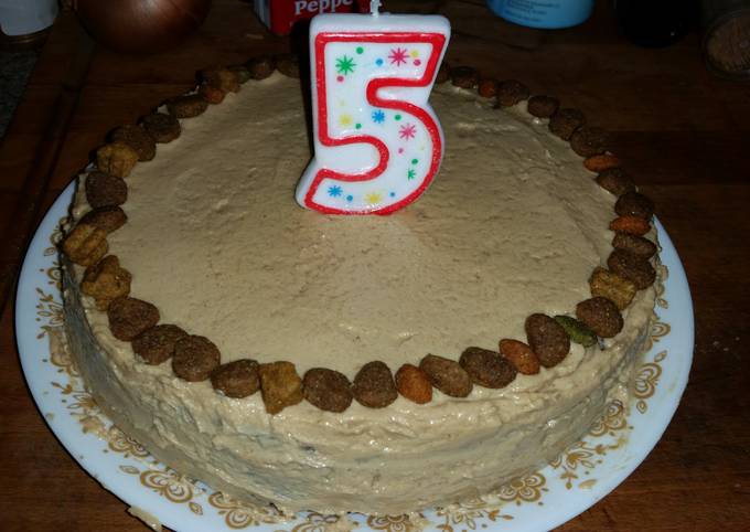 Doggie Birthday Cake