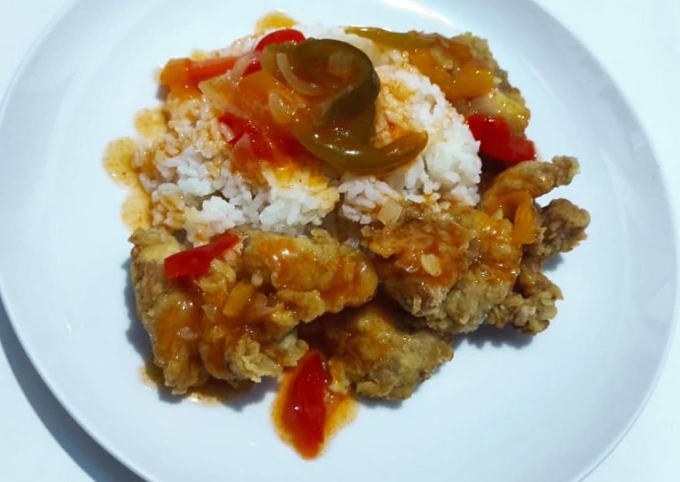Ayam Asam Manis Pedas Paprika