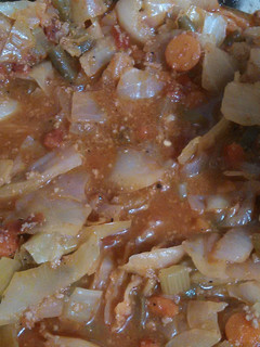 A picture of Quick One Pot Cabbage Soup.