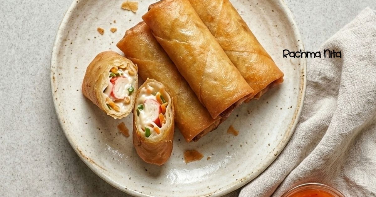 Lumpia Crab Rangoon