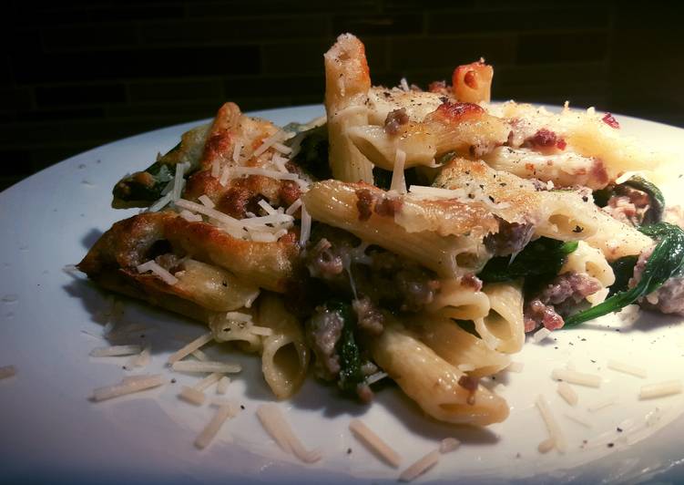 Learn How To 5 ingredient penne bake