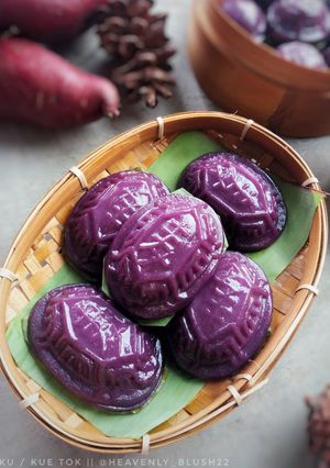 Foto resep Kueku/thok/cithak "Ubi ungu"