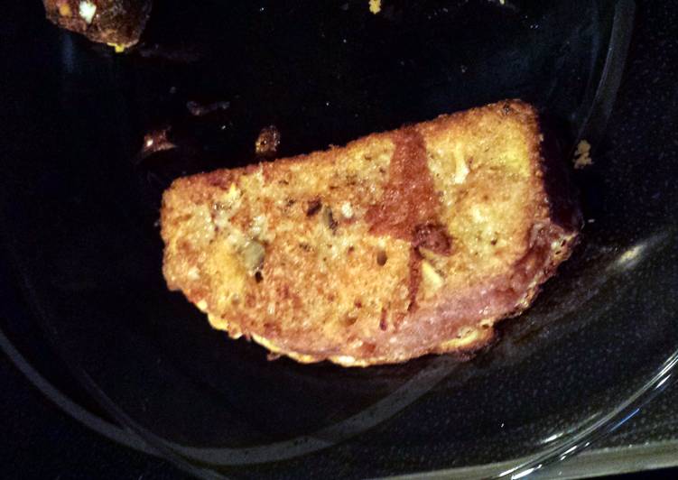 How to Make Quick Banana Nut Bread French Toast