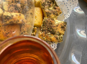 صورة لوصفة كيكة الزعتر وجبن كيري