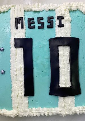 Una foto de Tarta del Mundial Messi 🇦🇷⚽
