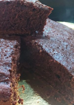 Una foto de Torta húmeda con Nesquik