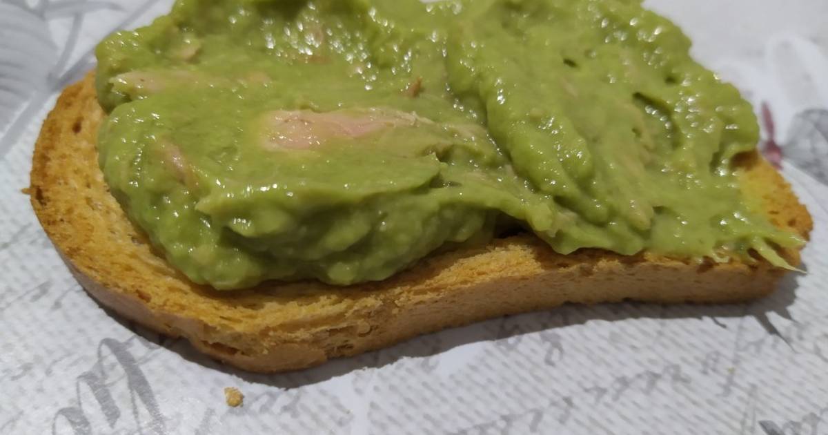 Tostada de guacamole 12 recetas caseras Cookpad