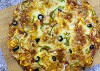 How to Cook Tasty Paneer Palangtod Pizza