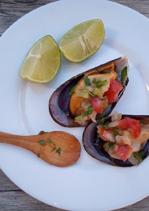 Una foto de Cholgas a la parrilla