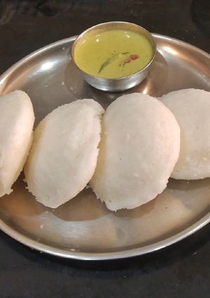 A picture of Fasting Sama Rice Idli.