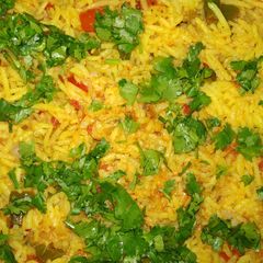 A picture of Tava pulav.