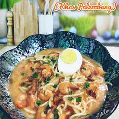 A picture of Mie Celor (Khas Palembang) 👩🏻‍🍳.