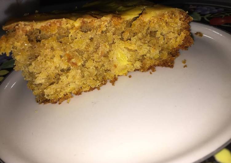 Now You Can Have Your Cooking Moist Pineapple-Carrot Cake Flavorful