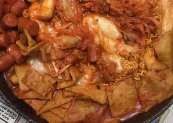 Resep Terbaru Ramen Tteokbokki (Rabokki) Ala Restoran