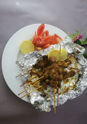 A picture of Steam baked spicy smoky Tikka.