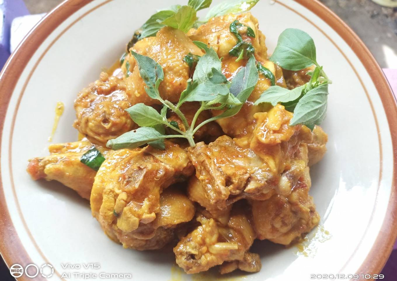 Ayam rica rica kemangi