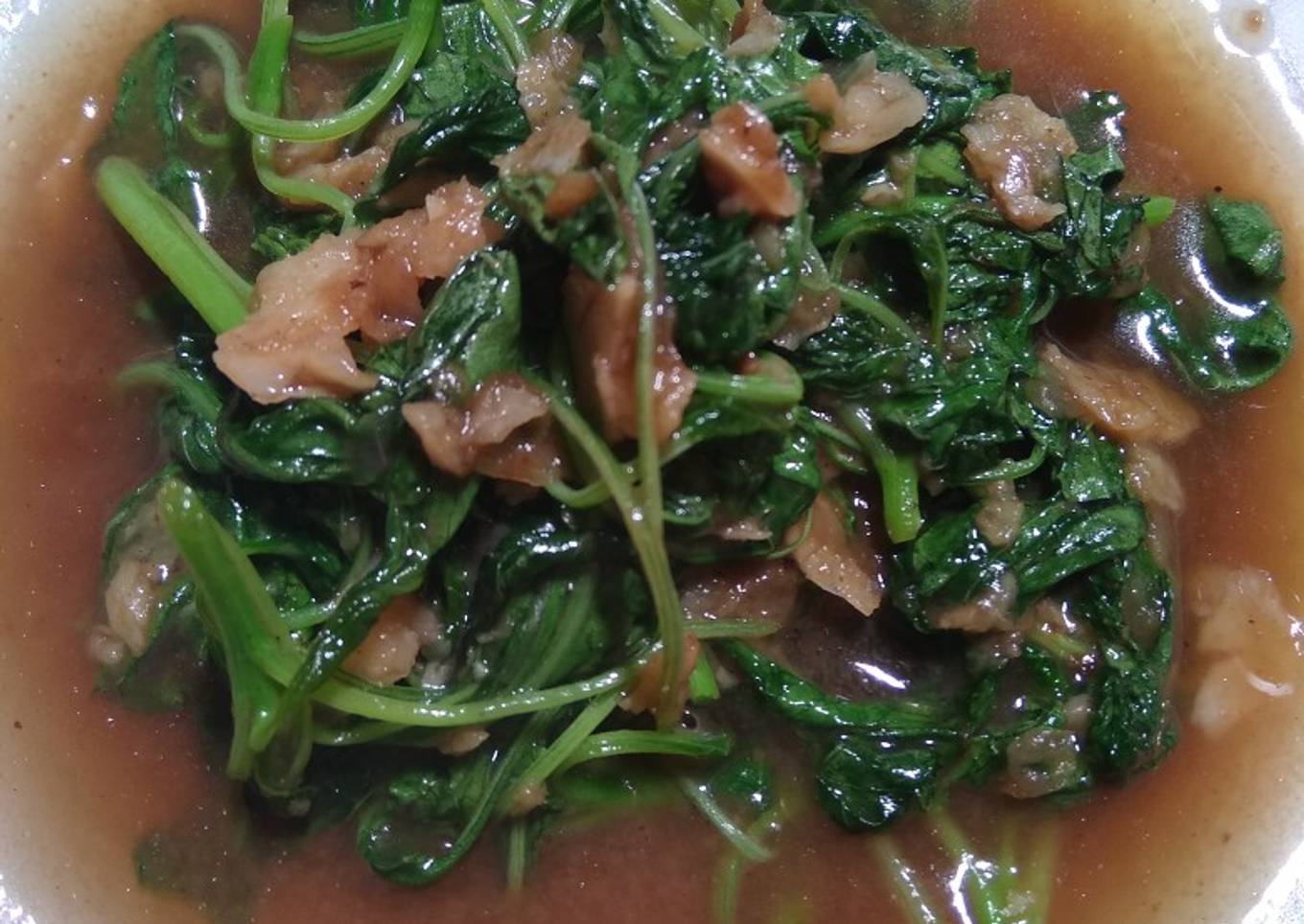 Resep Tumis bayam Anti Gagal