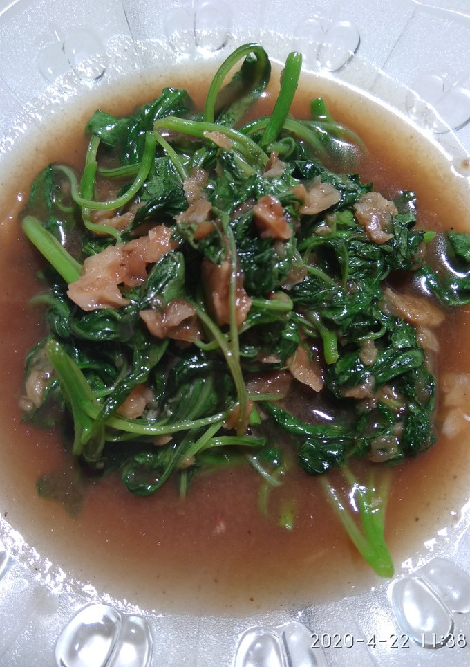 Foto resep Tumis bayam
