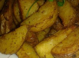 صورة لوصفة بطاطس ودجز