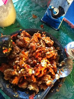 Foto resep Tempe penyet sambal bawang